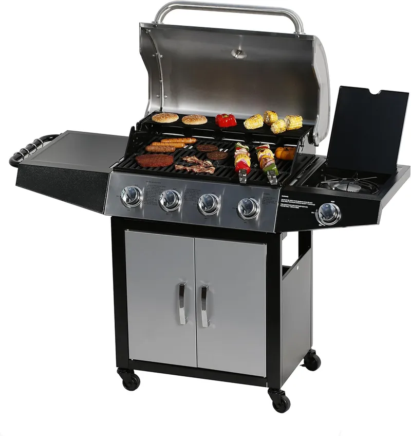 MASTER COOK 4-Burner BBQ Gas Grill